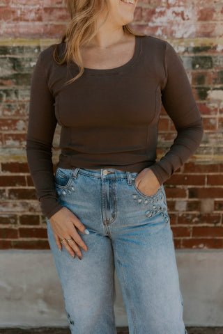 Base Layer Top- Charcoal