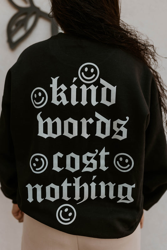 Kind Words Graphic Sweatshirt