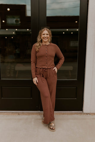 Cozy Crush Button Up Top