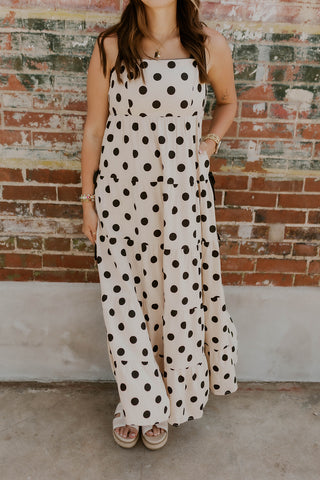 Piper Polka Dot Maxi Dress