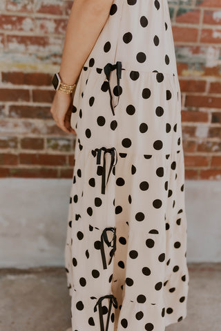 Piper Polka Dot Maxi Dress