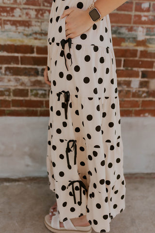 Piper Polka Dot Maxi Dress