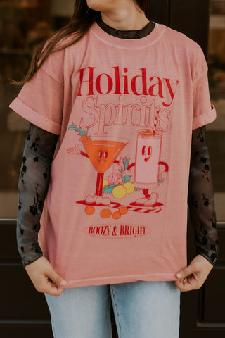 Holiday Spirits Graphic Tee