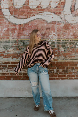 Sweet Talk Striped Sweater