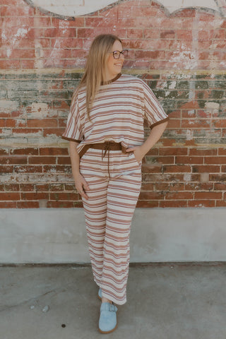 Day Off Striped Set