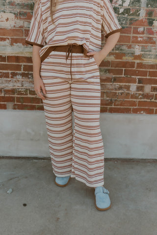 Day Off Striped Set