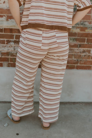 Day Off Striped Set