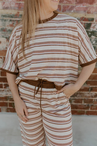 Day Off Striped Set
