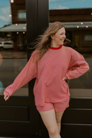 Dockside Darling Oversized Top