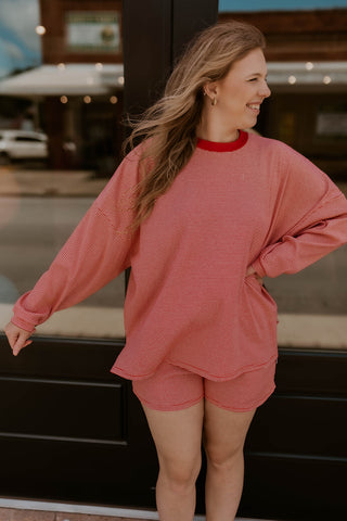 Dockside Darling Oversized Top