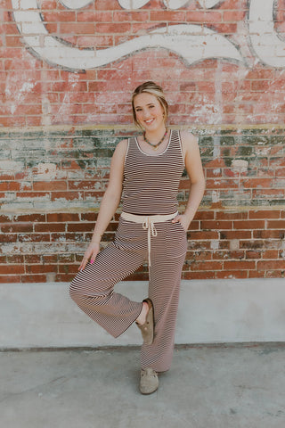 Stella Striped Knit Set