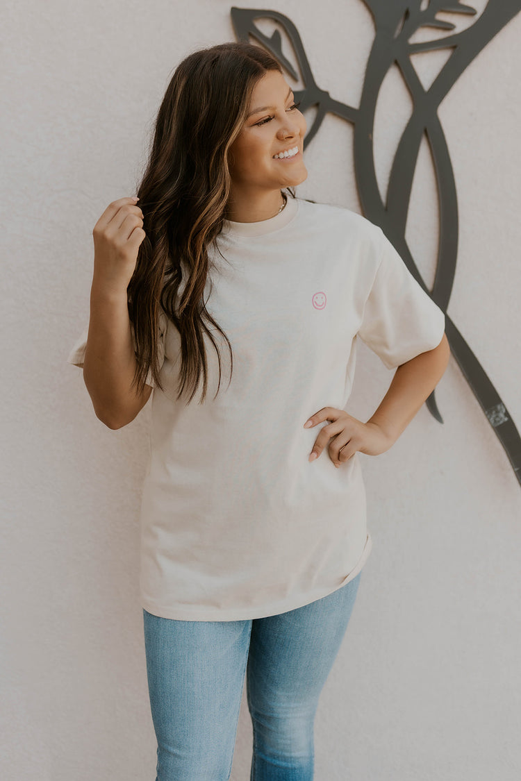 All Smiles Here Graphic Tee