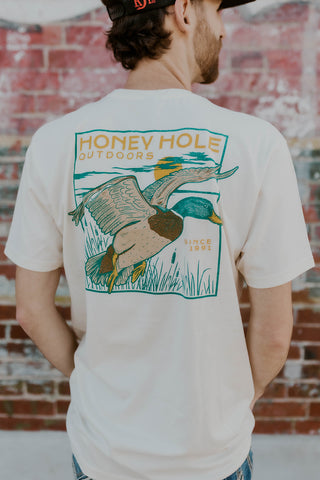 Night Flight Graphic Tee- Honey Hole