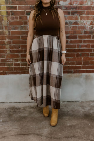 Uptown Plaid Dress