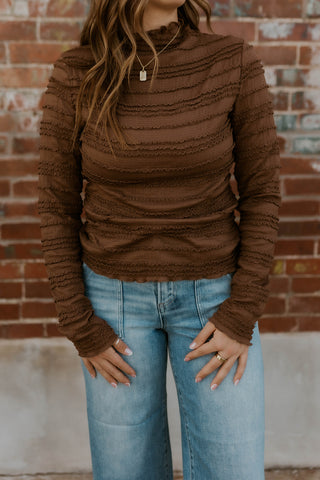 Cocoa Comfort Layering Top