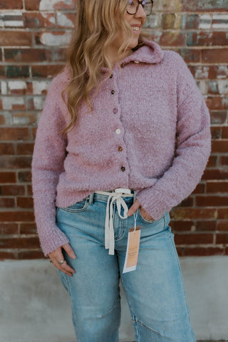 Dusty Rose Daydream Cardigan