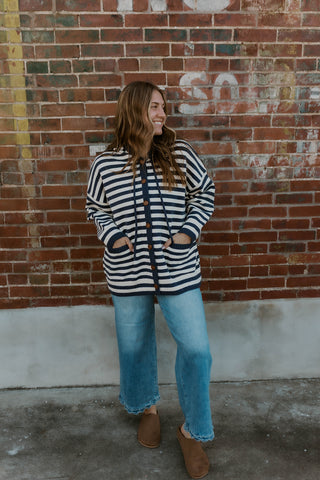 Anchored In Cozy Cardigan