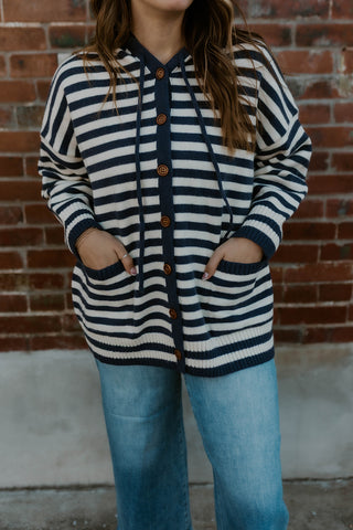Anchored In Cozy Cardigan