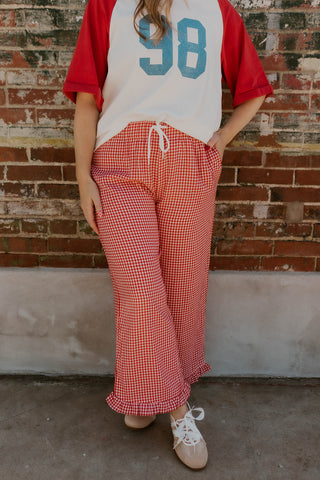 Sweet Magnolia Pants- Red