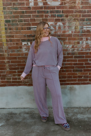 Out & About Striped Set