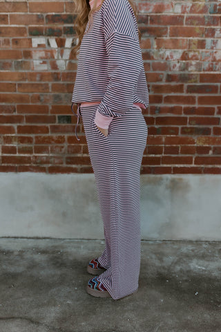 Out & About Striped Set