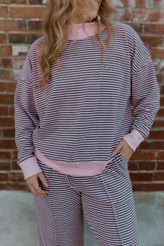 Out & About Striped Set