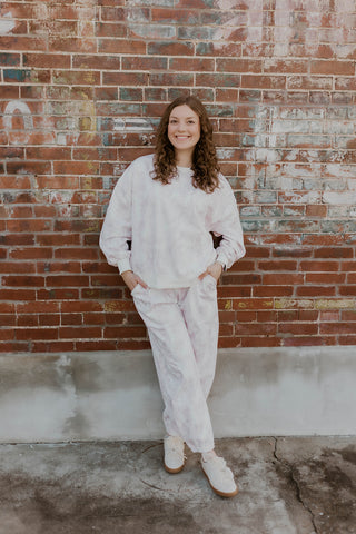 Just A Girl Pink Camo Joggers