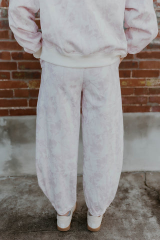 Just A Girl Pink Camo Joggers