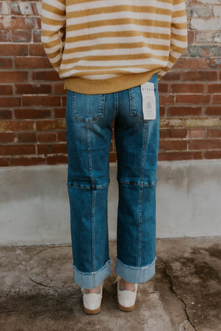 Brinley High Rise Slouchy Jean- Risen