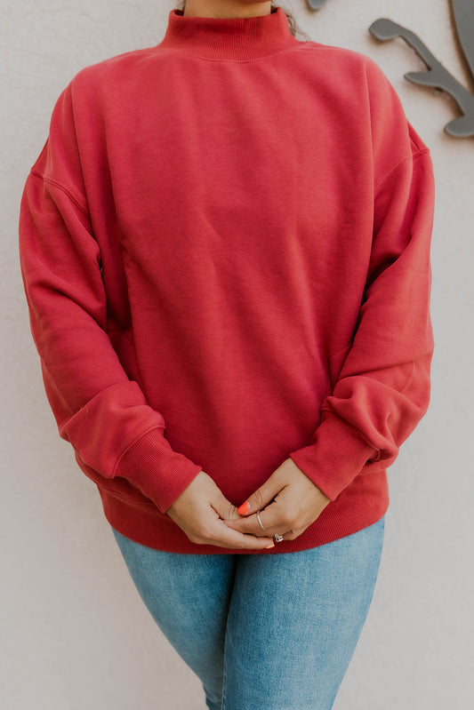 Better Than The Others Pullover- Berry