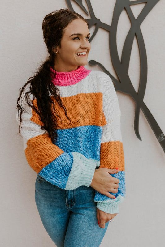 Big Stripe Girl Sweater
