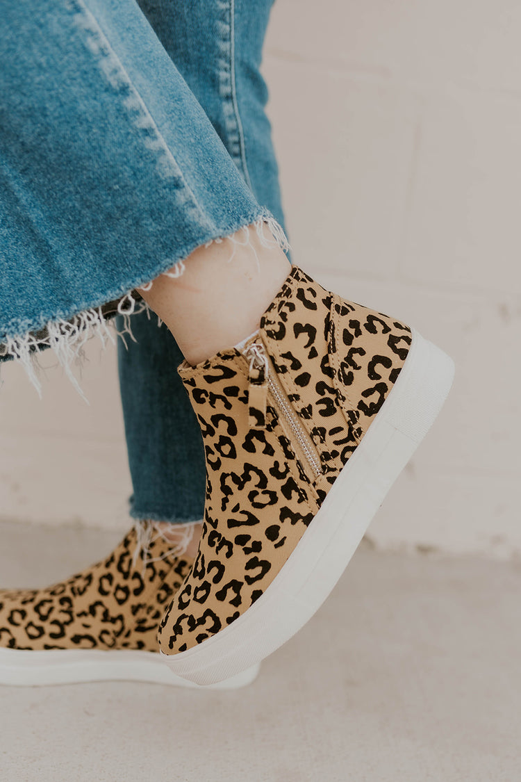 *SPECIAL PRICING* Route Leopard High Top Sneaker