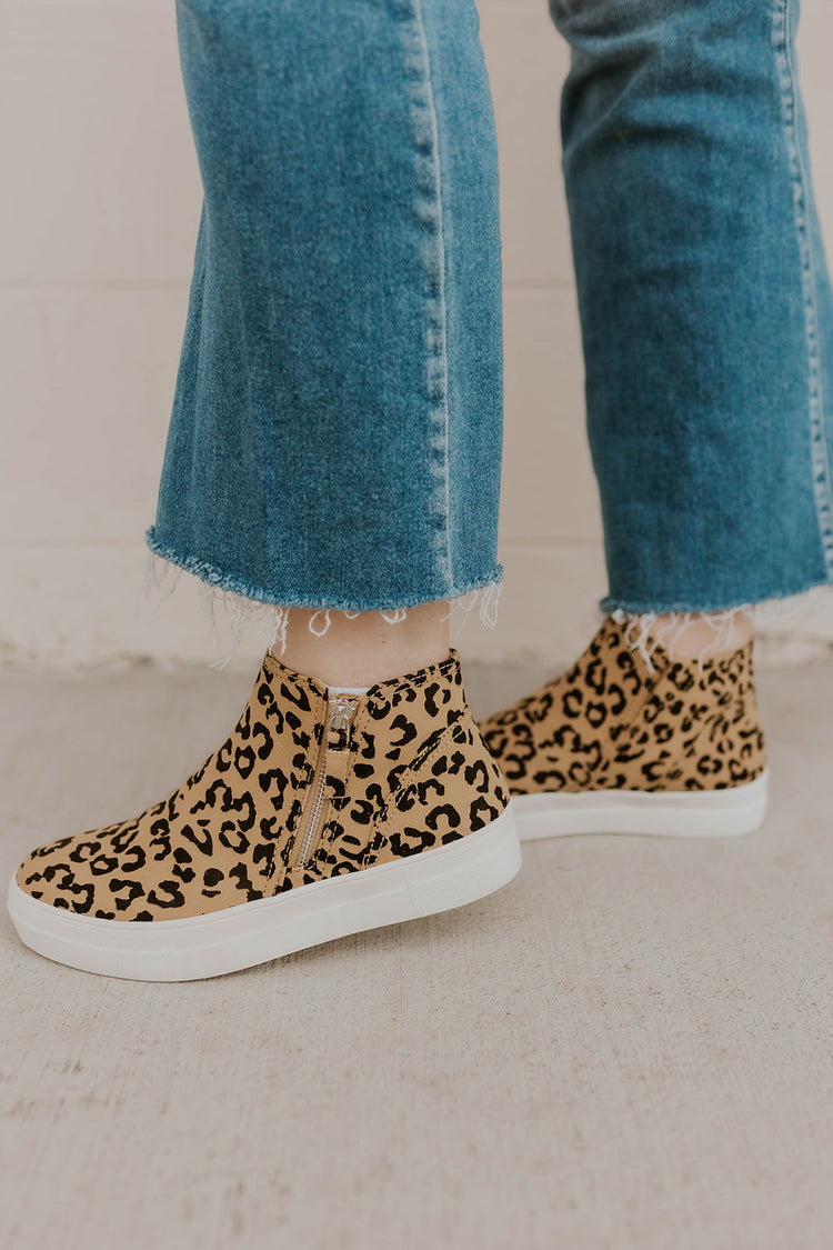 *SPECIAL PRICING* Route Leopard High Top Sneaker