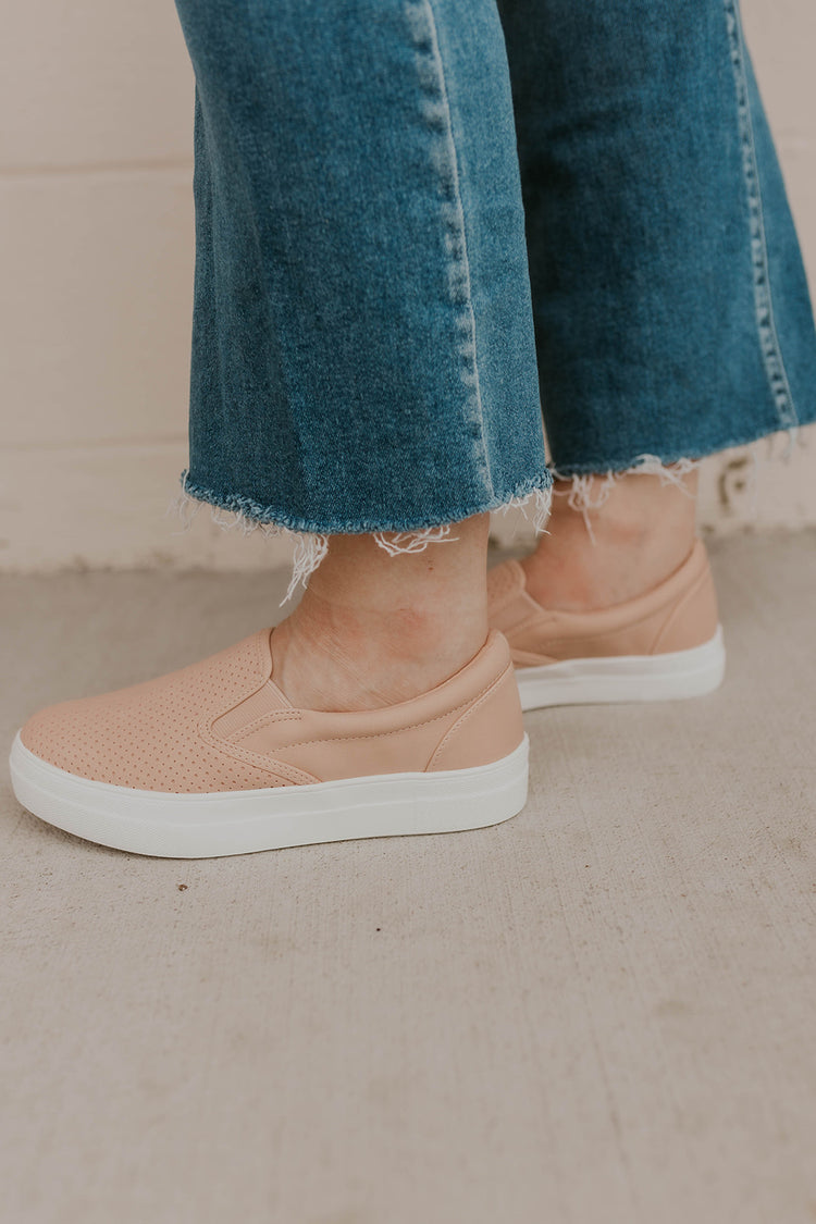 *SPECIAL PRICING* Croft Slip On Sneaker- Blush