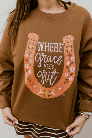 Where Grace Meets Grit Sweatshirt