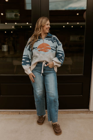 Summit Quarter Zip Sweater
