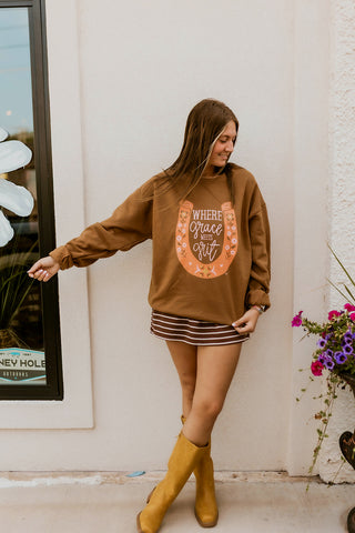 Where Grace Meets Grit Sweatshirt