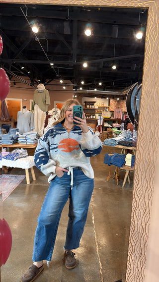 Summit Quarter Zip Sweater