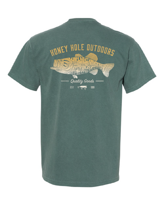 Swamp Bass Graphic Tee- Honey Hole