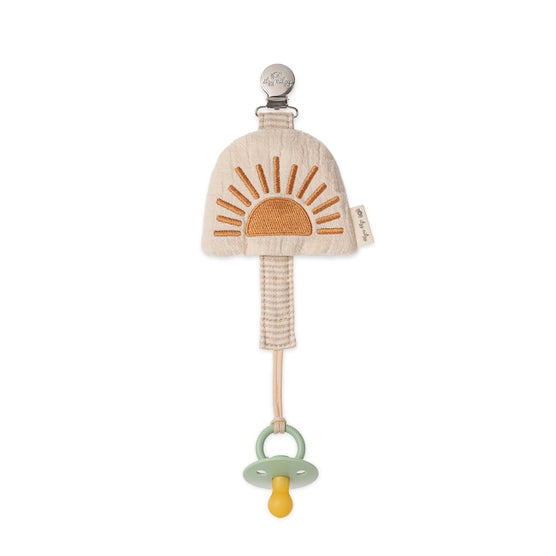 Sun Soothe & Store Pacifier Clip