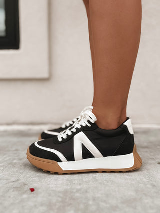 Mia Town Sneaker- Black