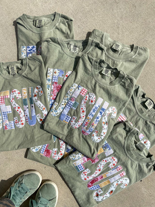 Jesus Patched Graphic Tee