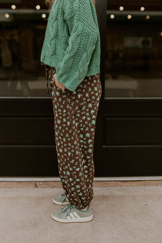 Cocoa Blossom Joggers