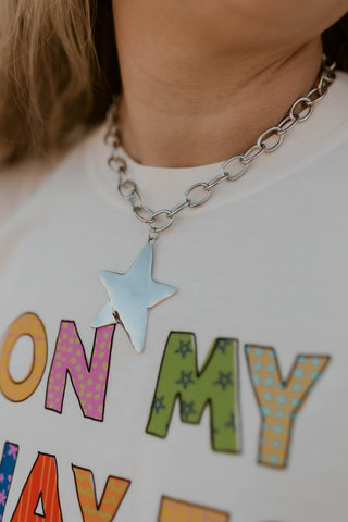 Starstruck Necklace- Silver