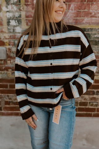 Plot Twist Striped Sweater