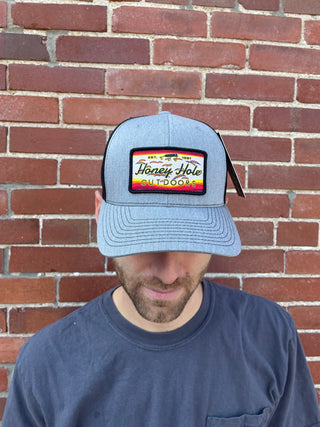 Men's Honey Hole Hat- Grey