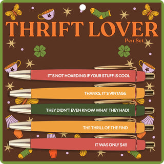 Thrift Lover Pen Set