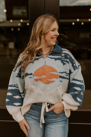 Summit Quarter Zip Sweater