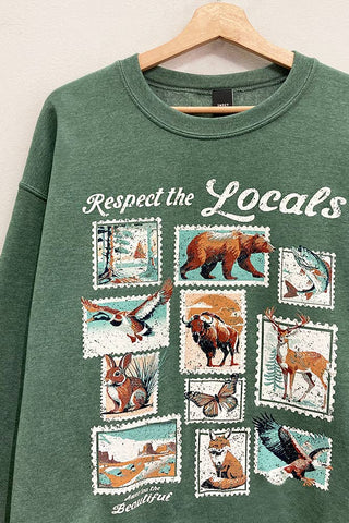Local Wildlife Nature Sweatshirt