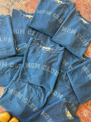 Mom Club Patchwork Sweatshirt